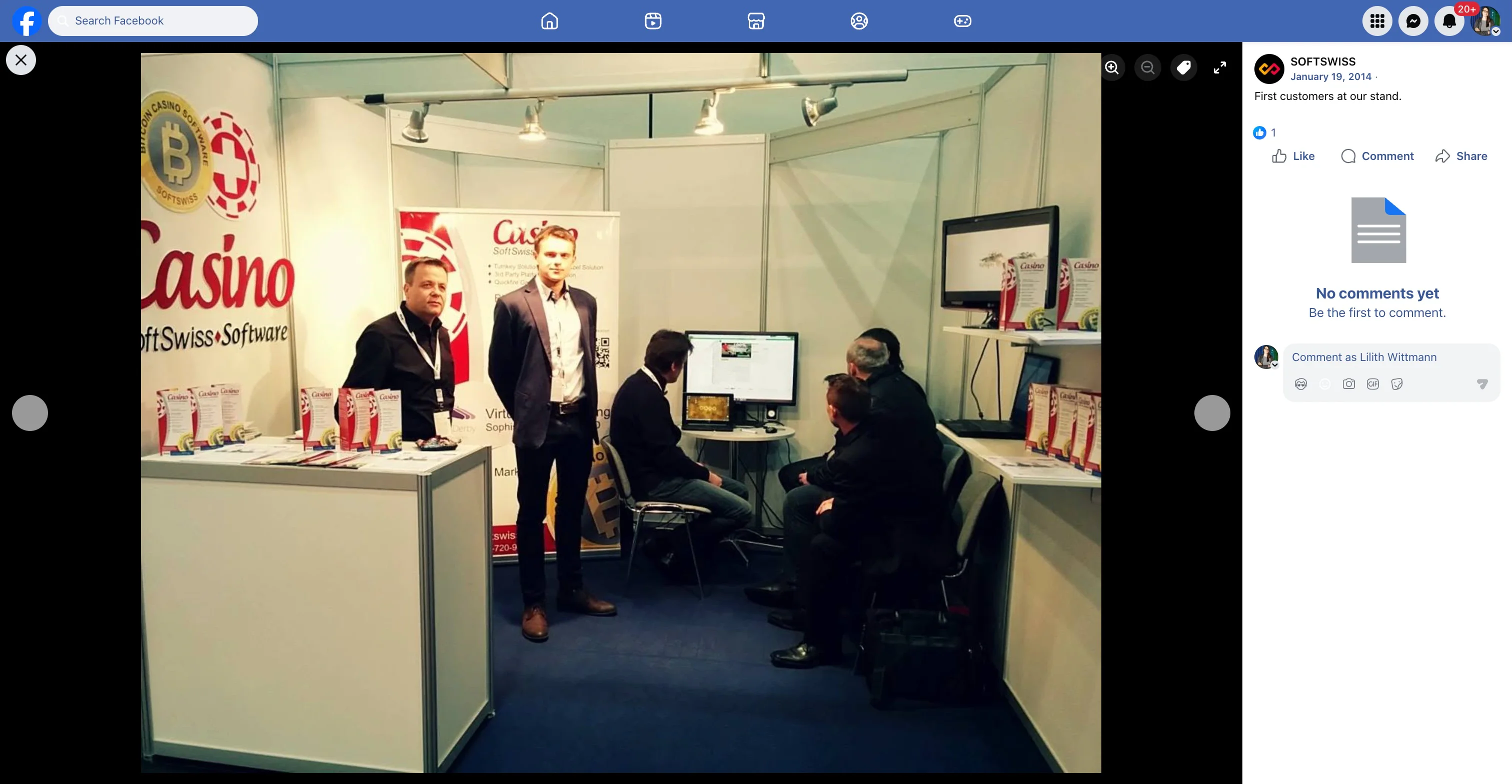 SoftSwiss Facebook-Fotogalerie von der IMA 2014