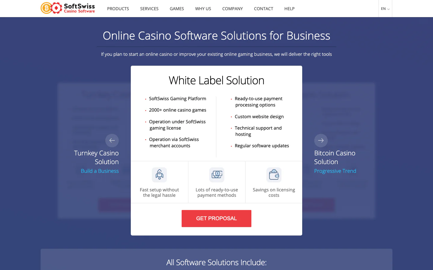 Website screenshot from 2018