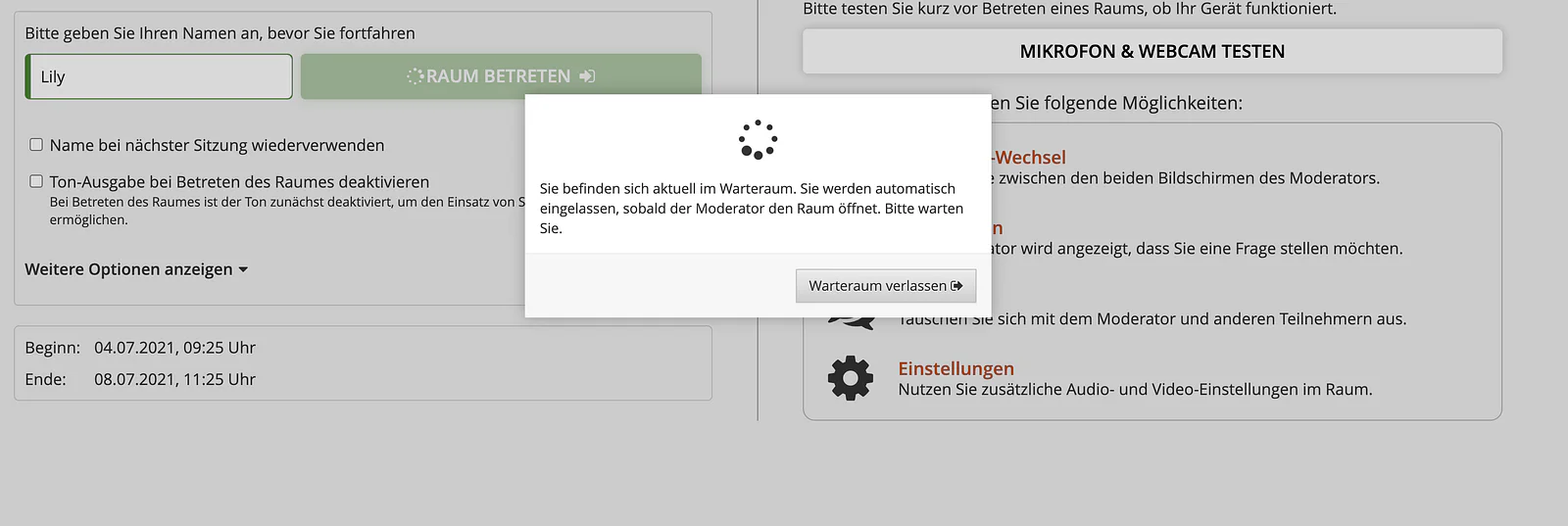 Visavid — Datensicherheit im Warteraum